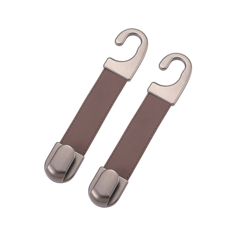 Leather Car Seat Hook Hanger.