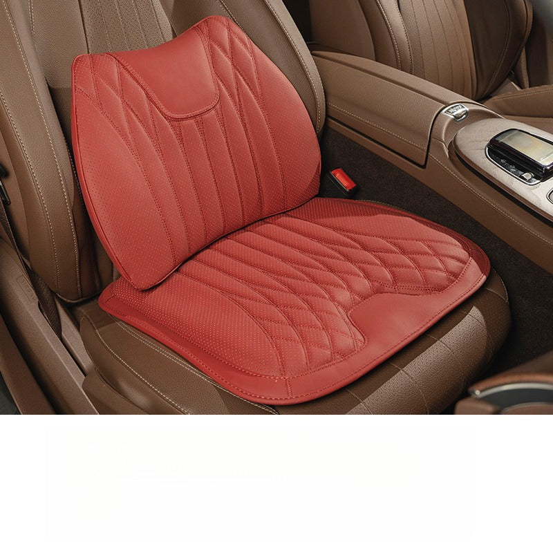 Premium Nappa Leather Seat Cushion & Backrest Set.