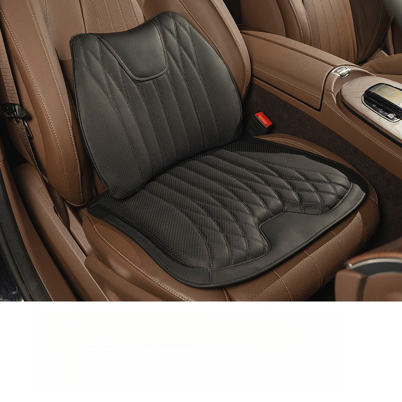 Premium Nappa Leather Seat Cushion & Backrest Set.