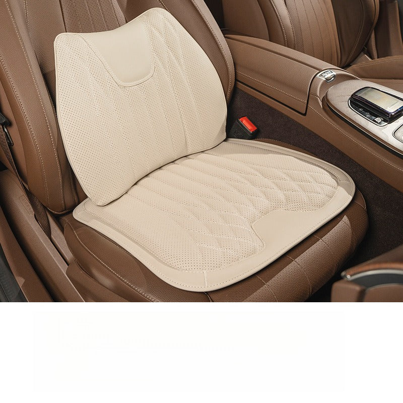Premium Nappa Leather Seat Cushion & Backrest Set.