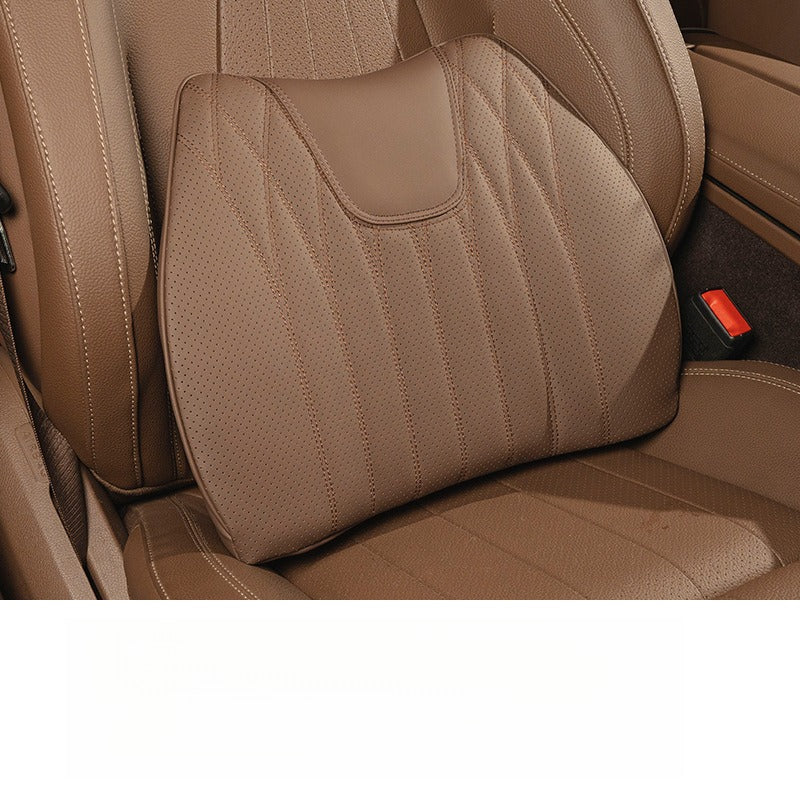 Premium Nappa Leather Seat Cushion & Backrest Set.
