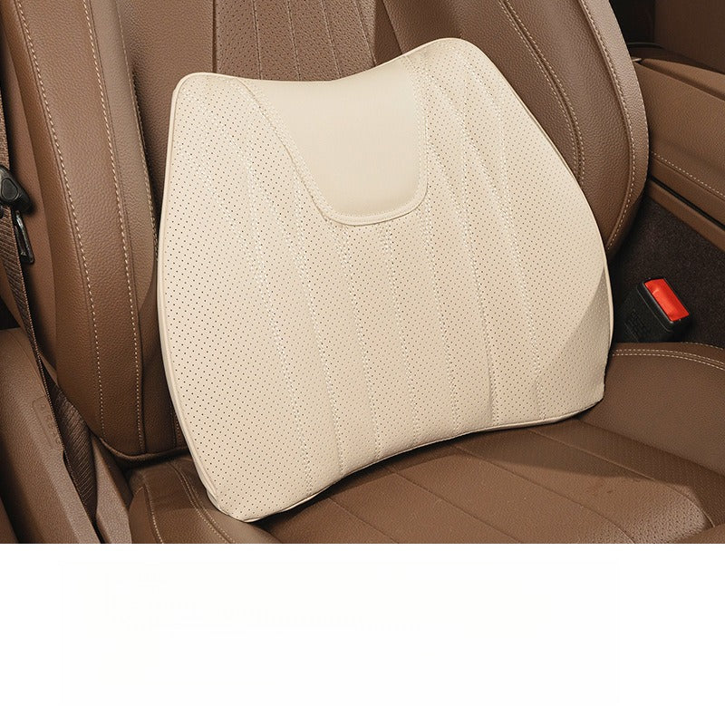 Premium Nappa Leather Seat Cushion & Backrest Set.