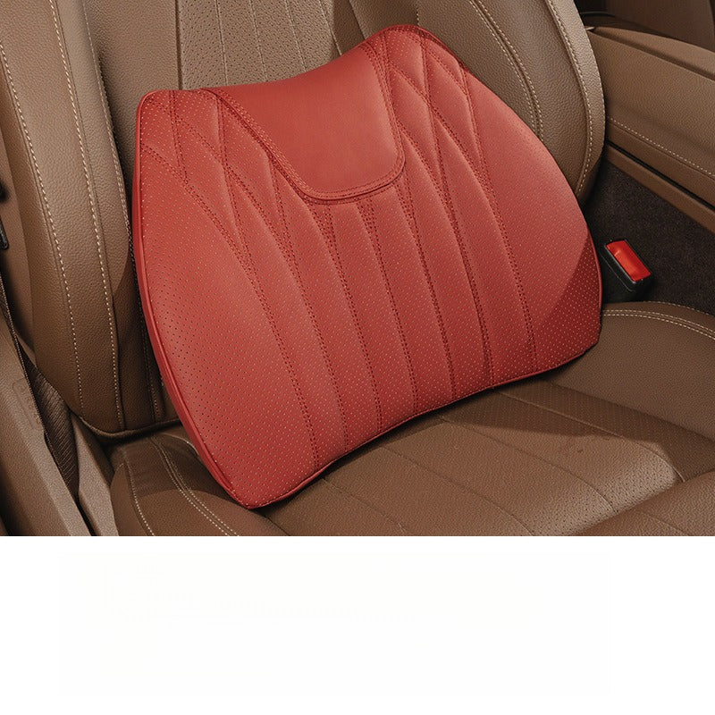 Premium Nappa Leather Seat Cushion & Backrest Set.