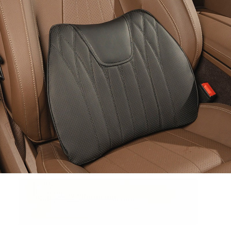 Premium Nappa Leather Seat Cushion & Backrest Set.