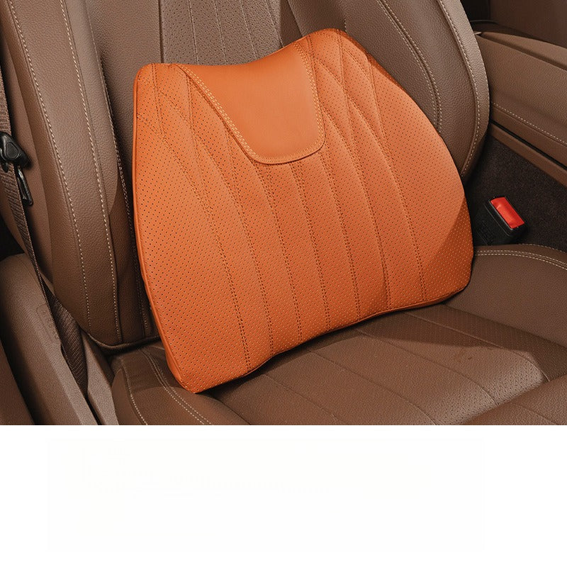 Premium Nappa Leather Seat Cushion & Backrest Set.