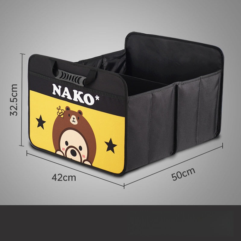 Graffiti Foldable Car Trunk Organizer Bag.