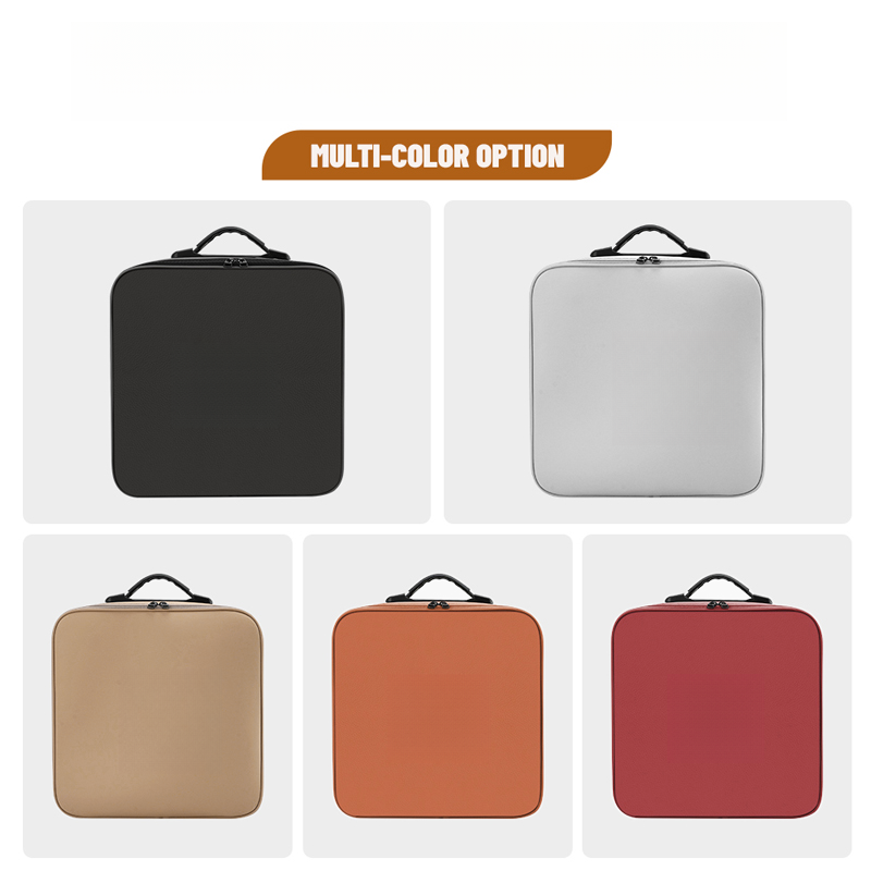 Nappa Leather EV Charging Cable Storage Bag For Smart.