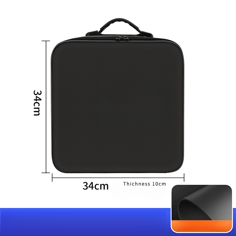 Nappa Leather EV Charging Cable Storage Bag For Smart.