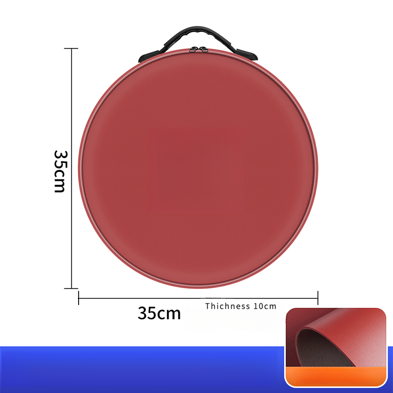 Nappa Leather EV Charging Cable Storage Bag For Smart.