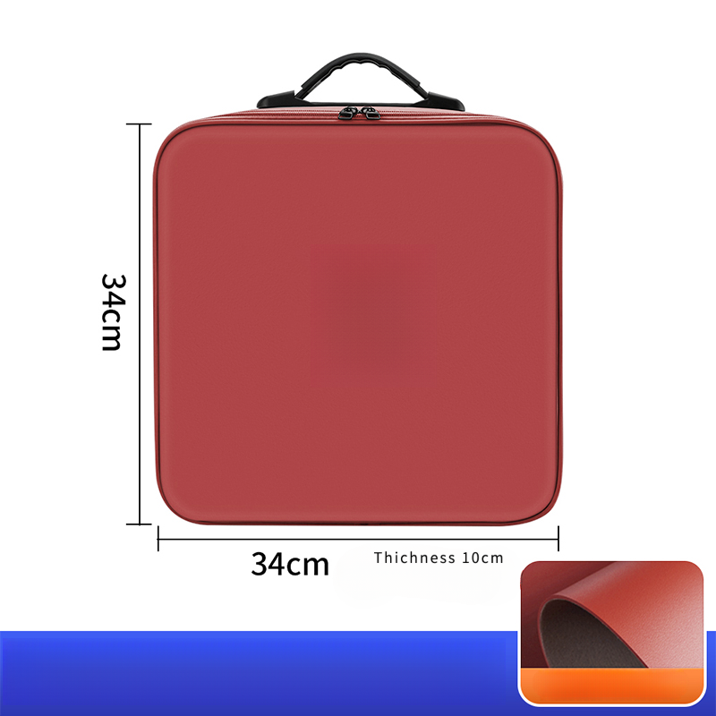 Nappa Leather EV Charging Cable Storage Bag For Smart.