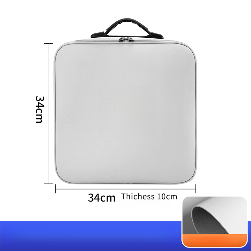 Nappa Leather EV Charging Cable Storage Bag For Smart.