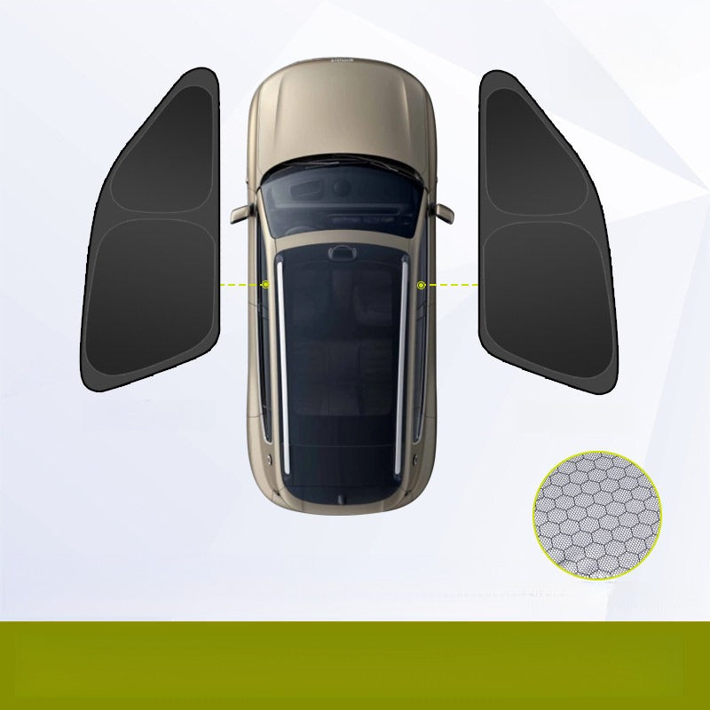 Privacy Blackout Side Window Sunshade Curtain for Smart #5