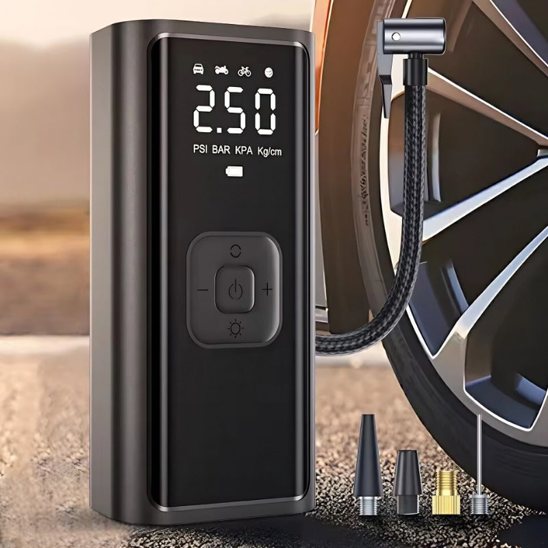 Portable Rechargeable Wireless Electric Tire Inflator