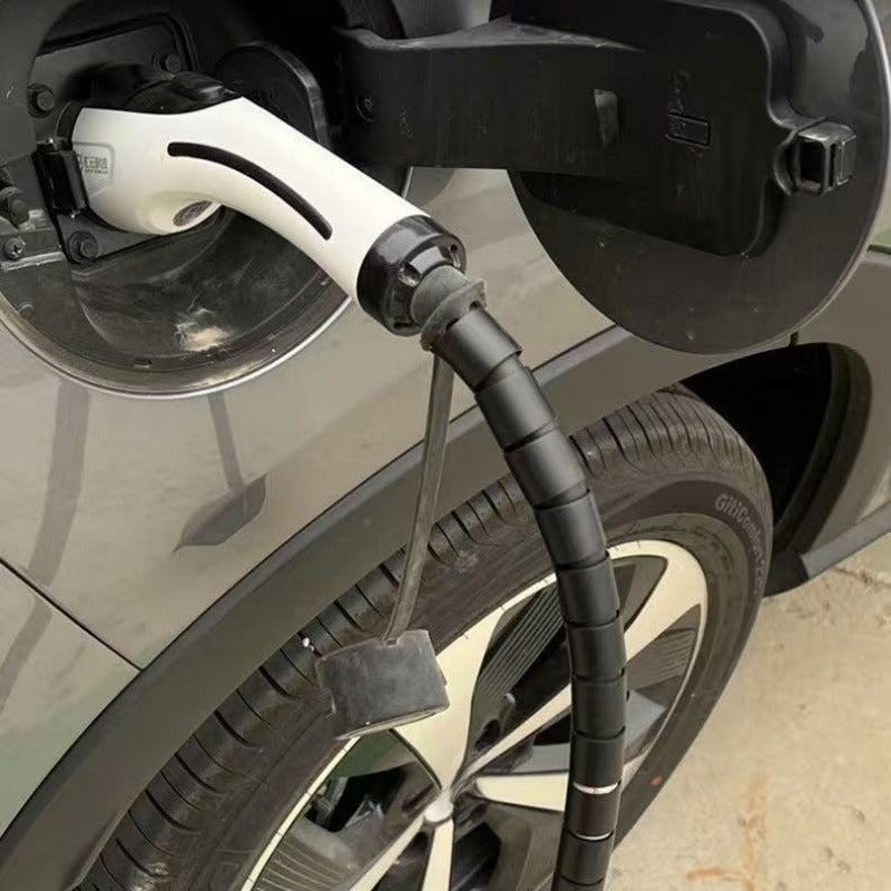 7kW Charging Cable Protective Sleeve – Heat-Resistant & Bite-Resistant.