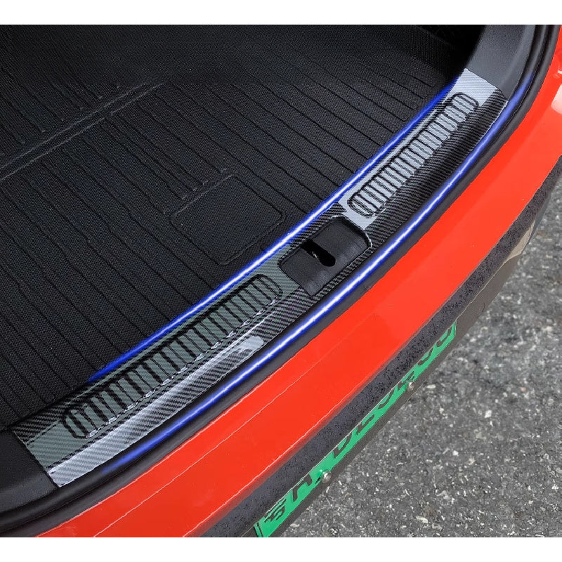 Car Door Sill Protectors – Carbon Fiber Style Anti For Smart #3