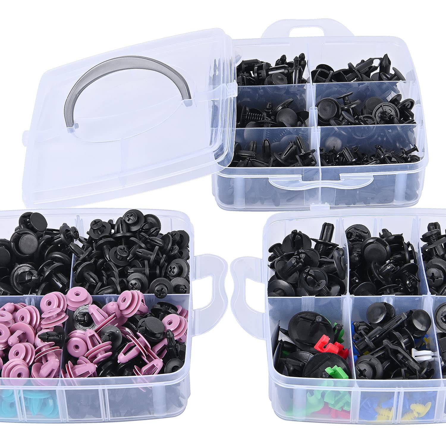 Car Fastener Clips & Removal Tool Set.