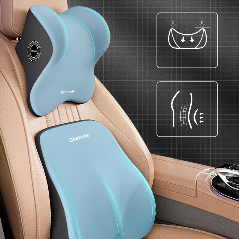 Car Neck Pillow & Lumbar Support Cushion For Smart.