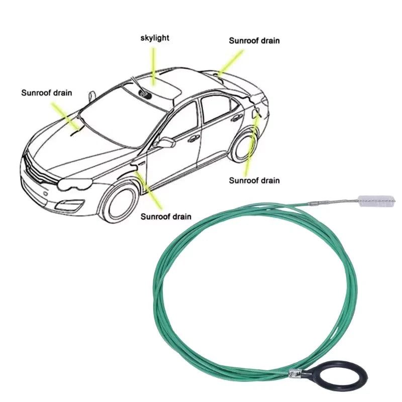 Car Sunroof Drain Cleaning Tool.