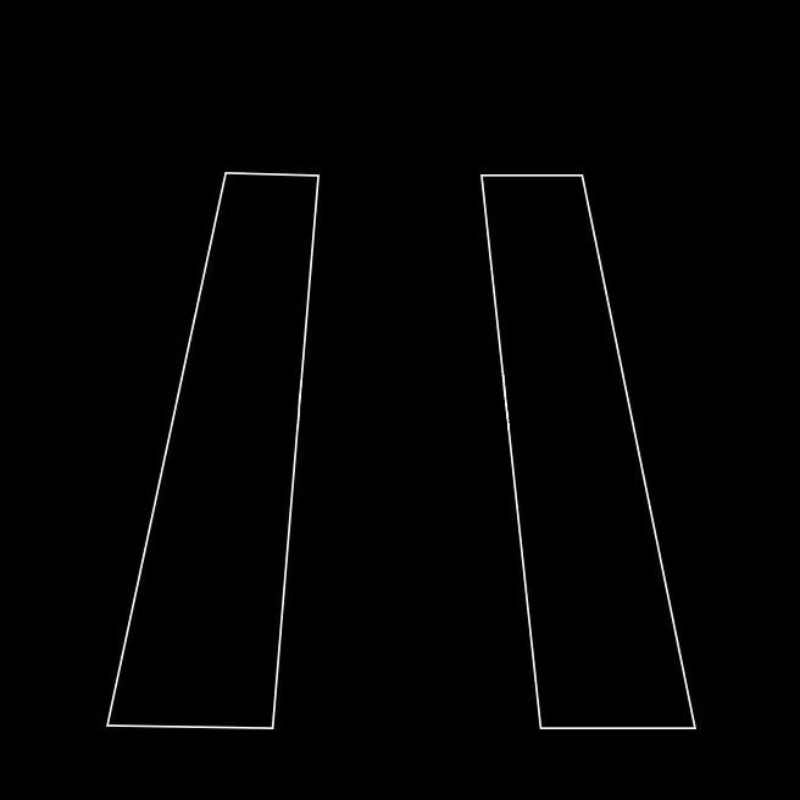 Center column protection film for Smart #3