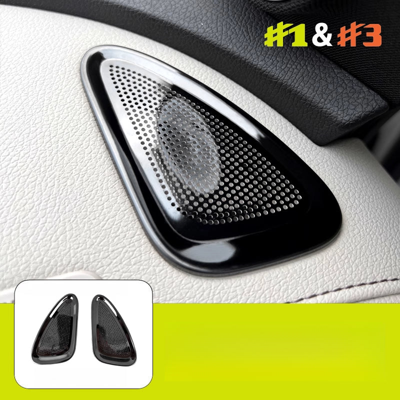 Dashboard Air Vent Cover Stainless Steel Trim For Smart #1 & #3