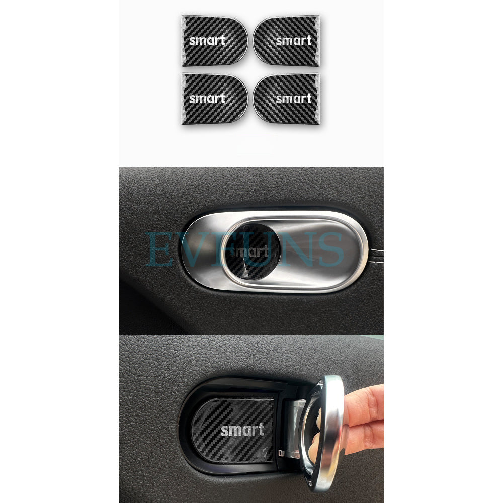 Dashboard Air Vent Cover Stainless Steel Trim For Smart #1 & #3