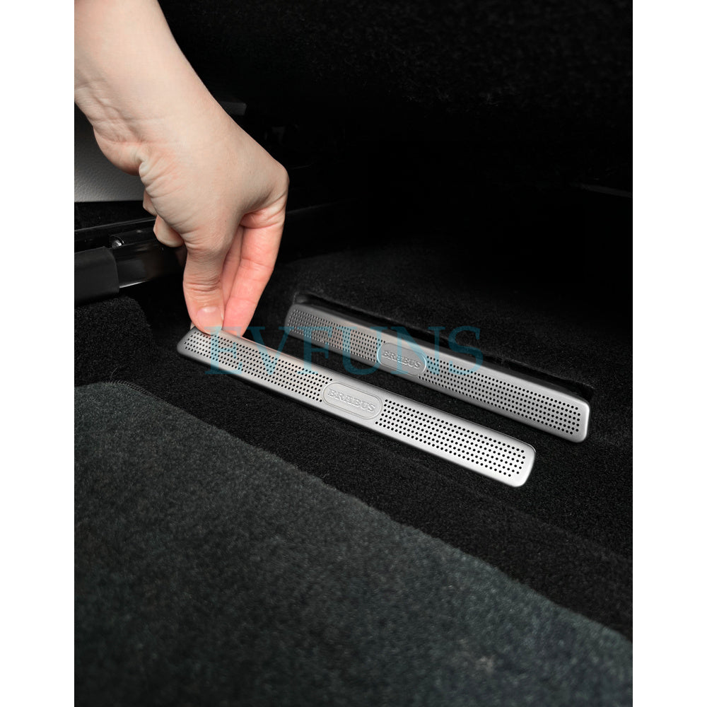 Dashboard Air Vent Cover Stainless Steel Trim For Smart #1 & #3