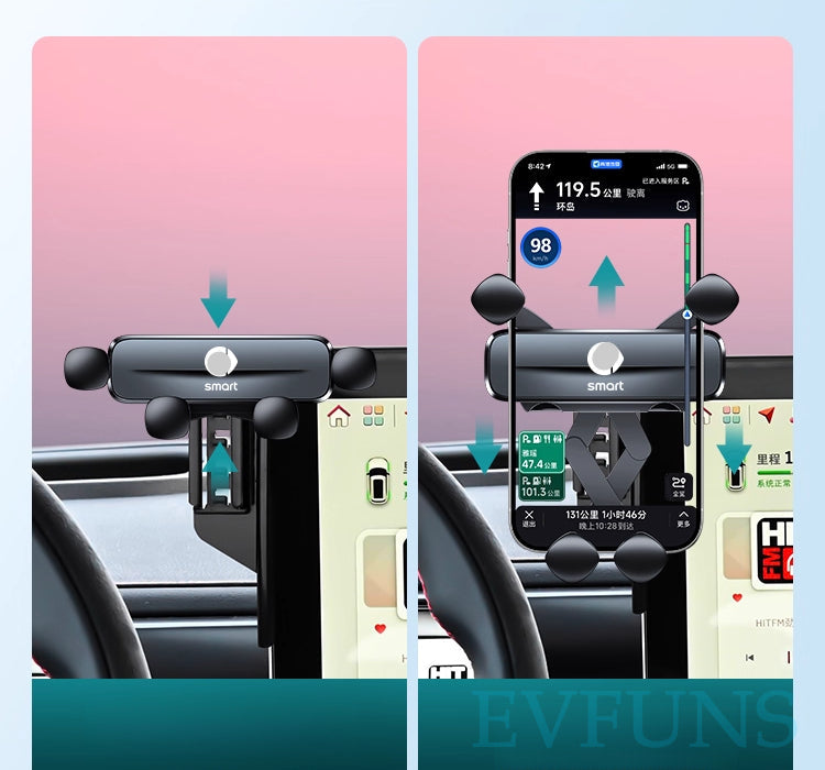 Exclusive Car Phone Mount For Smart #1 #3