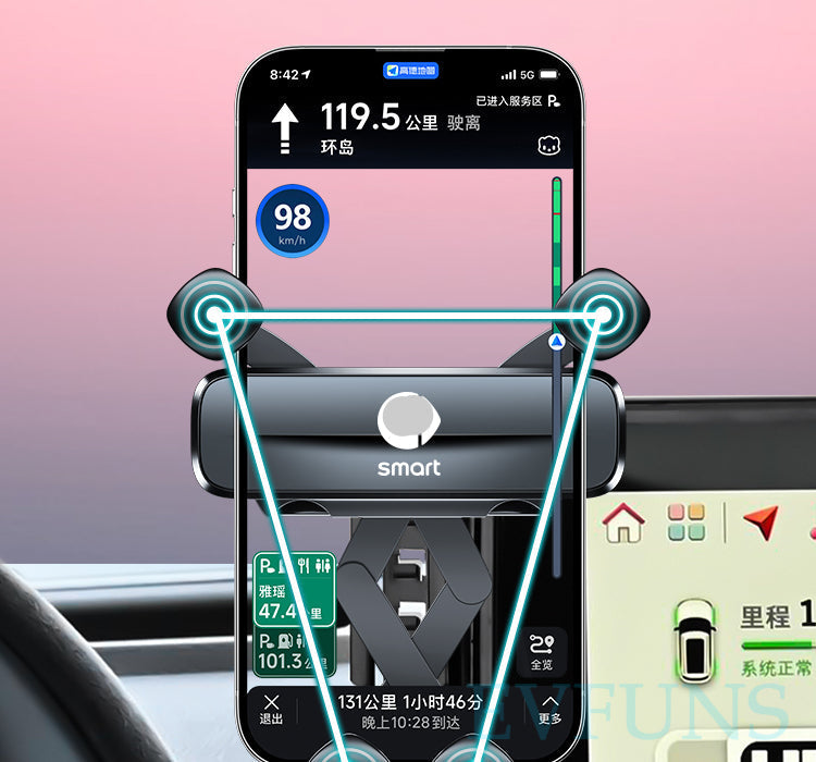Exclusive Car Phone Mount For Smart #1 #3