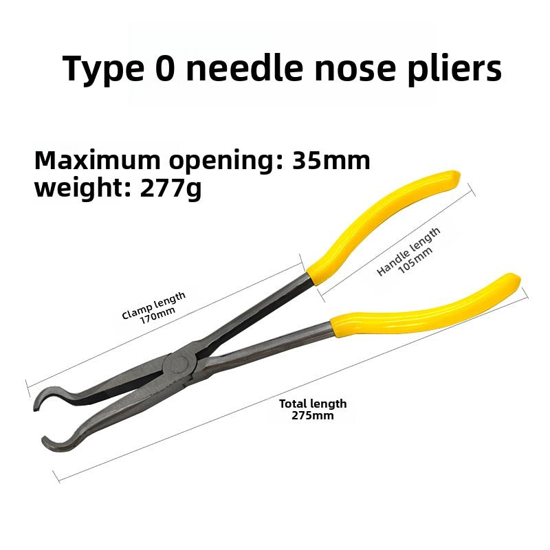 Extra-Long Needle Nose Pliers – 11" & 16" Heavy-Duty Long Handle Design.