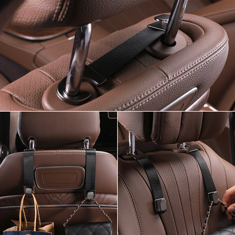 Leather Car Seat Hook Hanger.