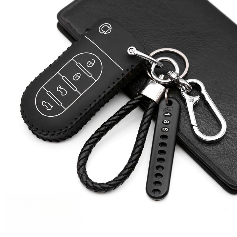 Fashion Genuine Leather Key Case for Smart #5.