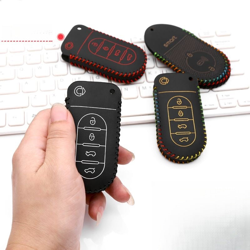 Fashion Genuine Leather Key Case for Smart #5.
