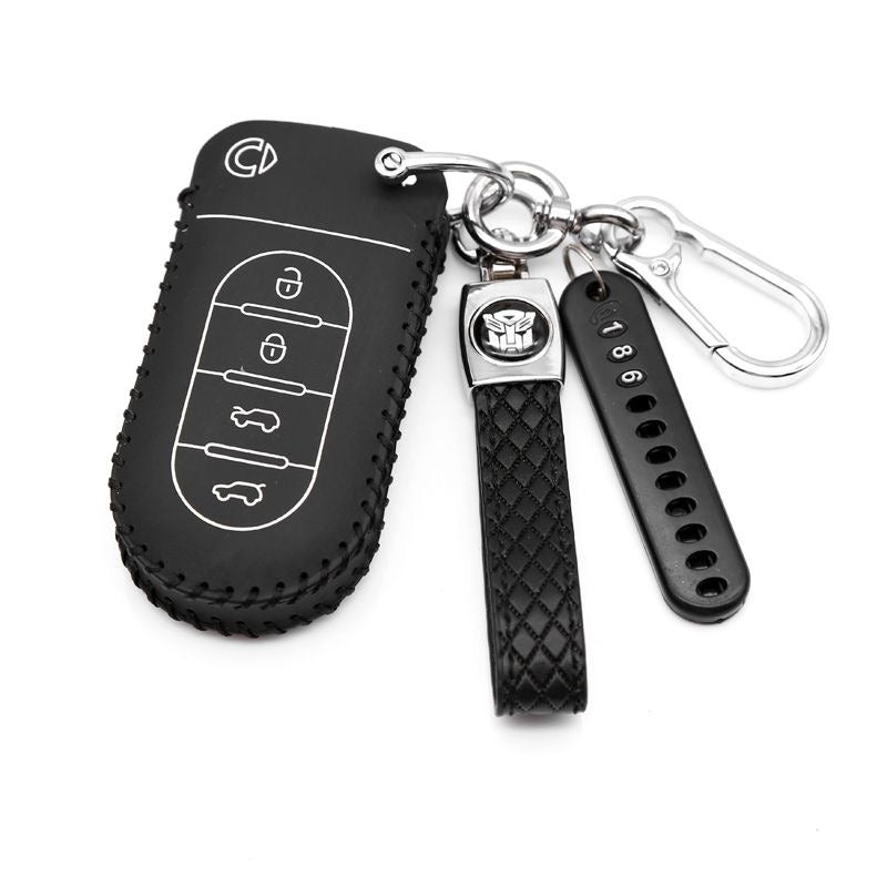 Fashion Genuine Leather Key Case for Smart #5.