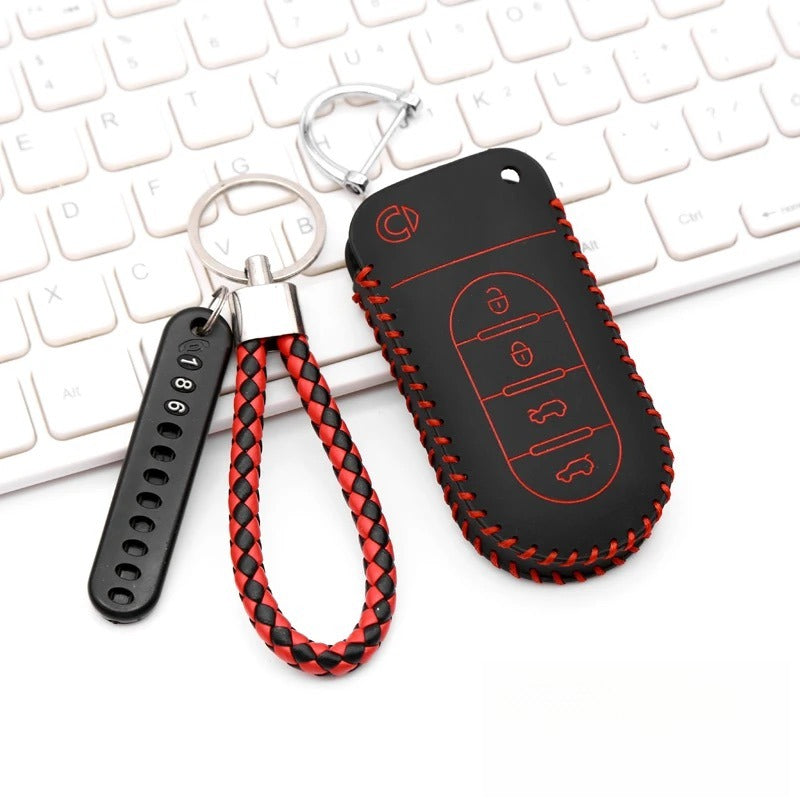 Fashion Genuine Leather Key Case for Smart #5.