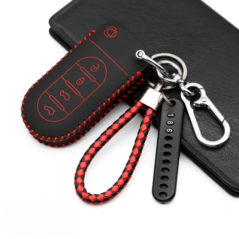 Fashion Genuine Leather Key Case for Smart #5.