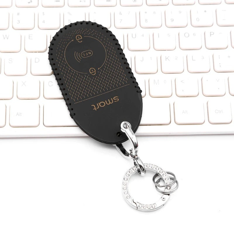 Fashion Genuine Leather Key Case for Smart #5.