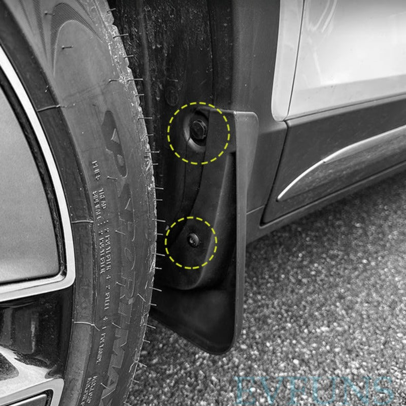 Front and rear mudguards For Smart#3