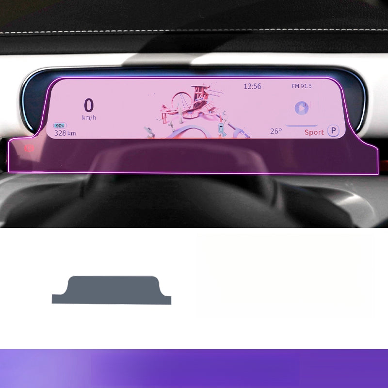 Gear Panel TPU Protective Film Interior Upgrade For Smart # 3