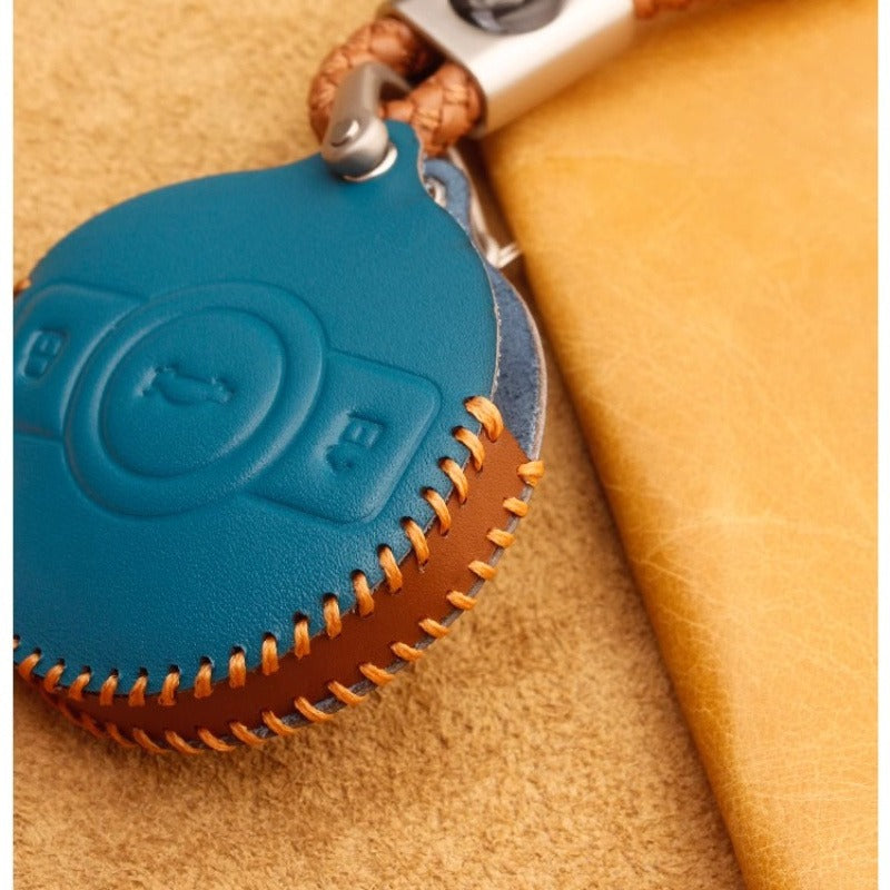 Genuine Leather Key Case for Smart #1 / Smart #3.
