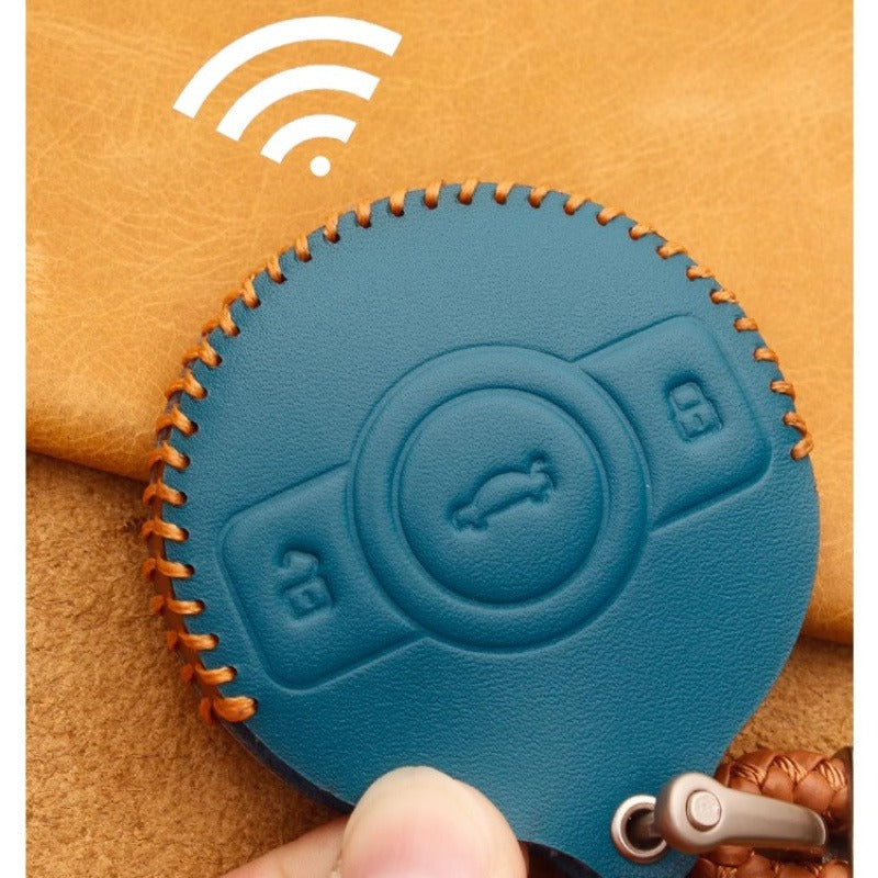 Genuine Leather Key Case for Smart #1 / Smart #3.