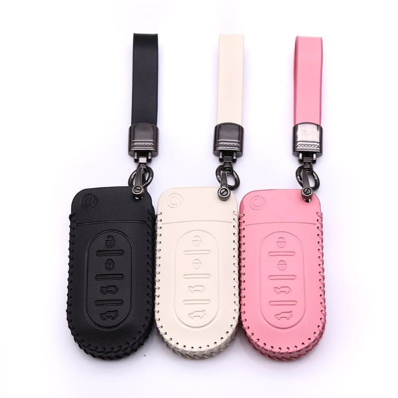 Genuine Leather Key Case for Smart #5.