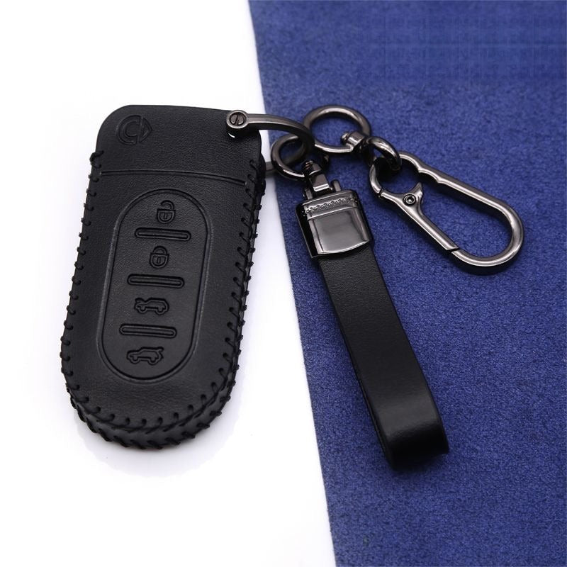 Genuine Leather Key Case for Smart #5.
