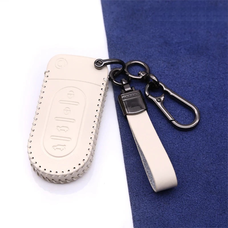 Genuine Leather Key Case for Smart #5.