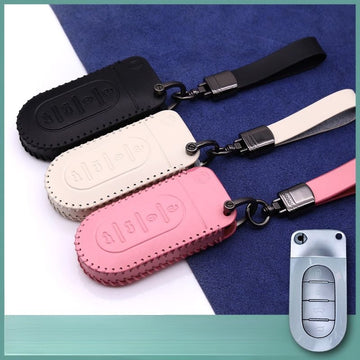Genuine Leather Key Case for Smart #5.