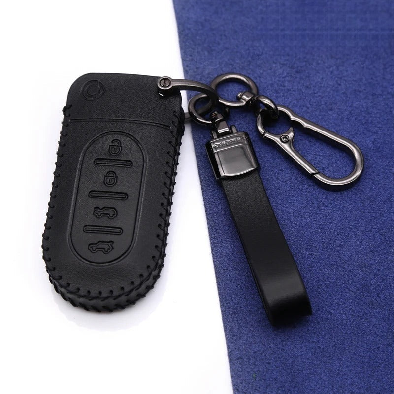 Genuine Leather Key Case for Smart #5.
