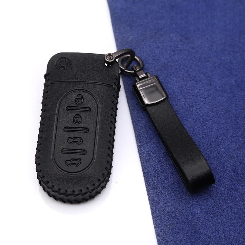 Genuine Leather Key Case for Smart #5.