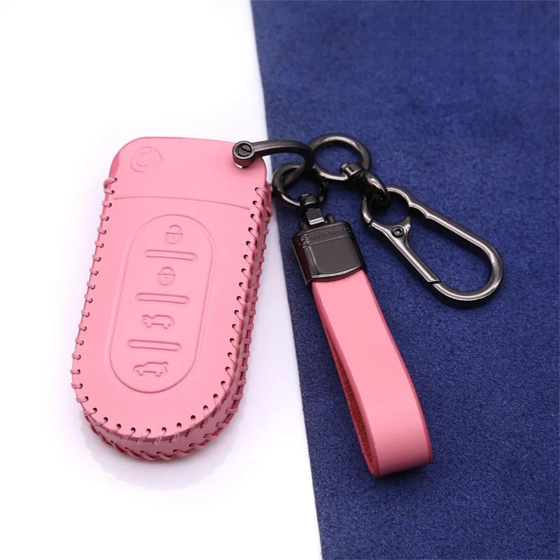 Genuine Leather Key Case for Smart #5.