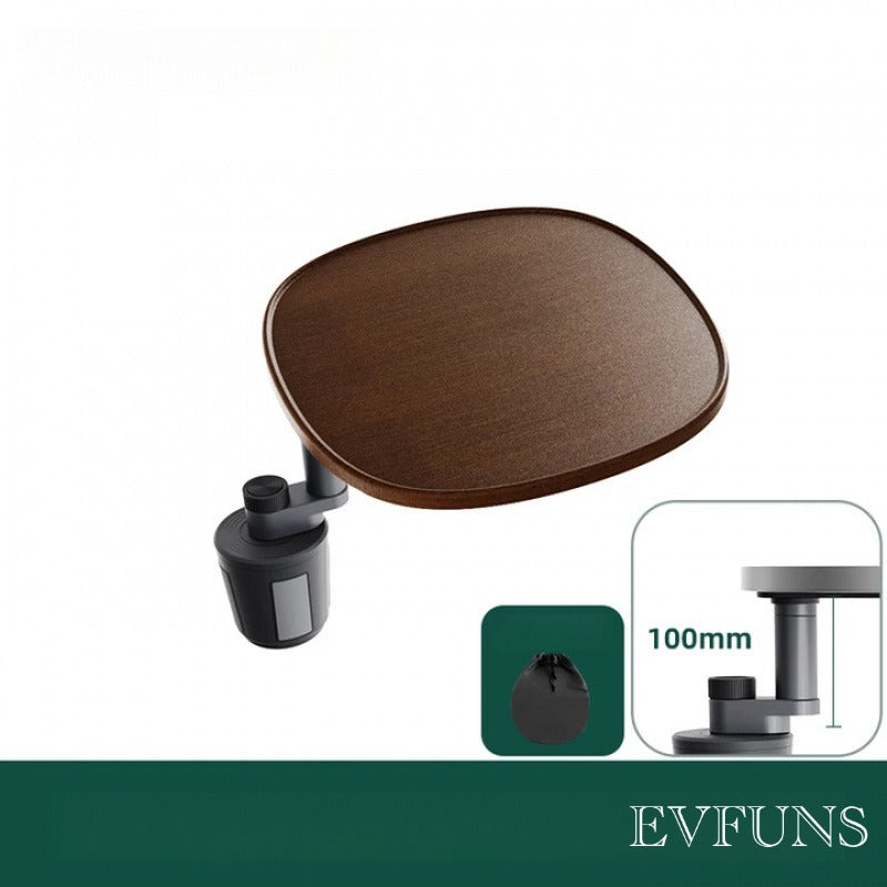 Multifunctional Floating Car Table – 360° Adjustable Camping & In-Car Desk.