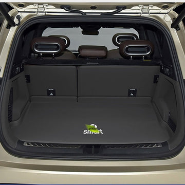 Premium Nappa Leather Trunk Mat for Smart #5.