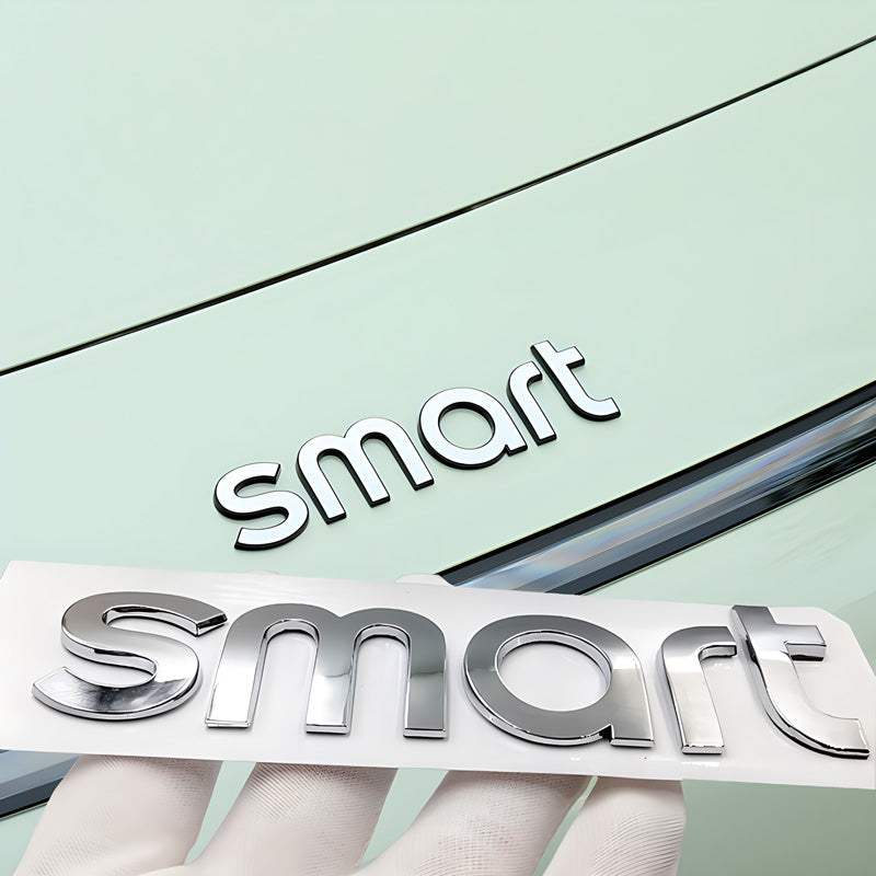 Smart #1/#3 Front & Rear Trunk Badges.